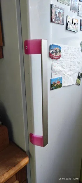 Tay nắm cửa thay thế cho tủ lạnh WHIRLPOOL SW8AM2YWR2 - Image 1