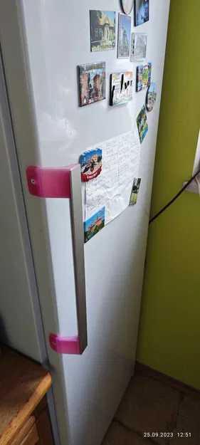 Tay nắm cửa thay thế cho tủ lạnh WHIRLPOOL SW8AM2YWR2 - Image 4