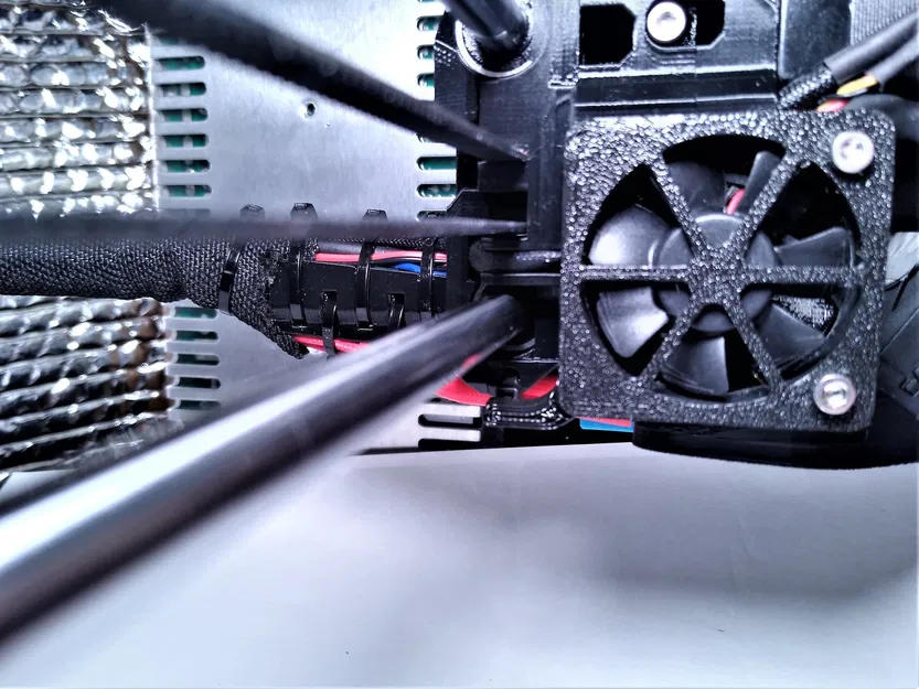 Nâng cấp Prusa Mk2.5S+ với bộ điều khiển X-axis và nắp quạt - Image 1