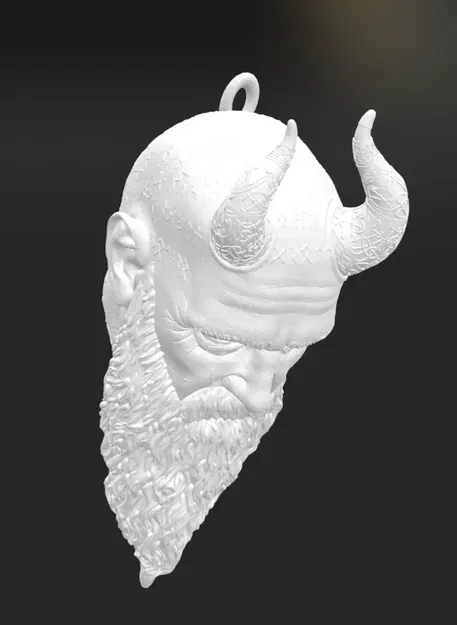 Móc khóa Mímir - Thần thoại trong God of War - Image 1