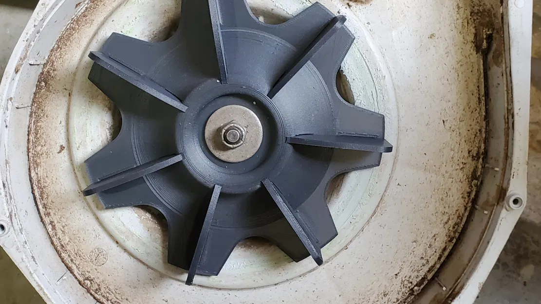 Cánh quạt thay thế cho máy thổi/hút lá Ryobi BV720r - Image 7