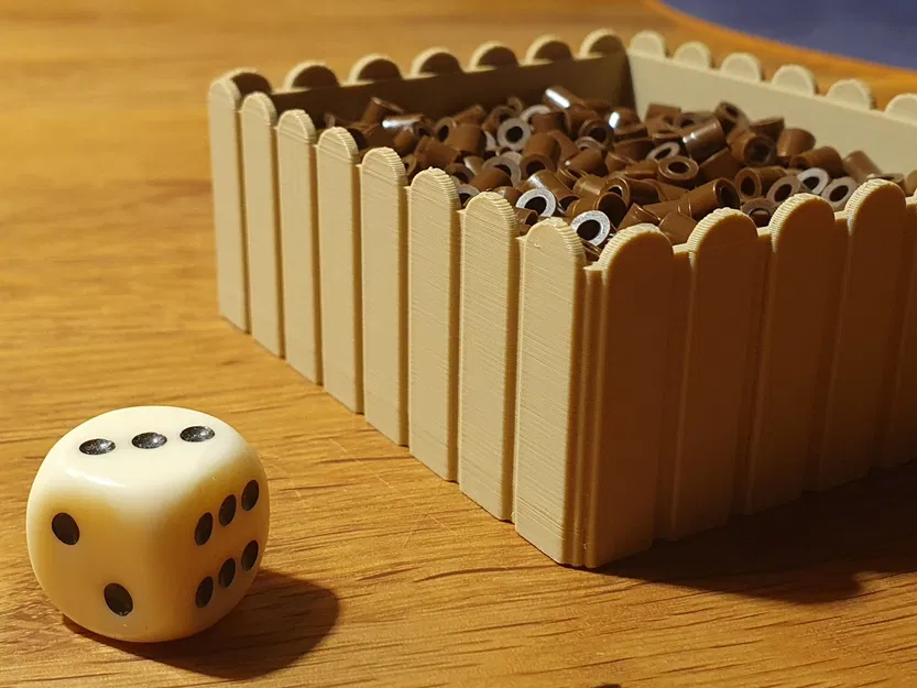 Giường hoa cao cho búp bê và cửa gnome giáng sinh - Image 1