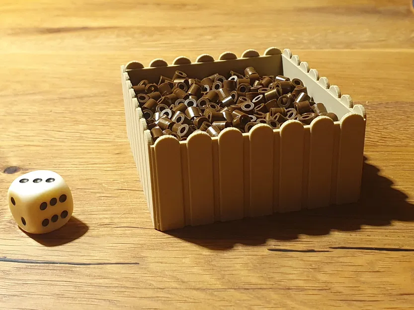 Giường hoa cao cho búp bê và cửa gnome giáng sinh - Image 2