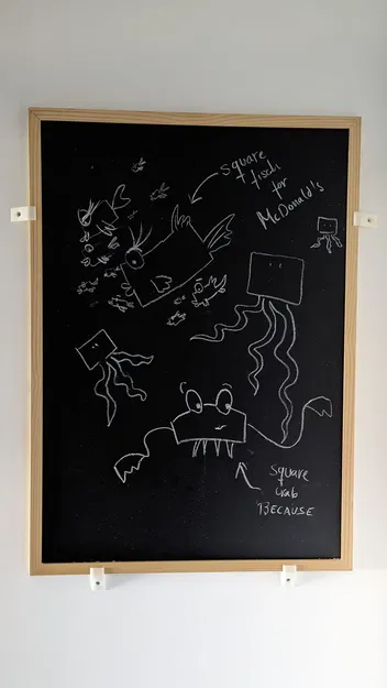 Giá đỡ treo bảng đen cho tường 13 mm - Image 2