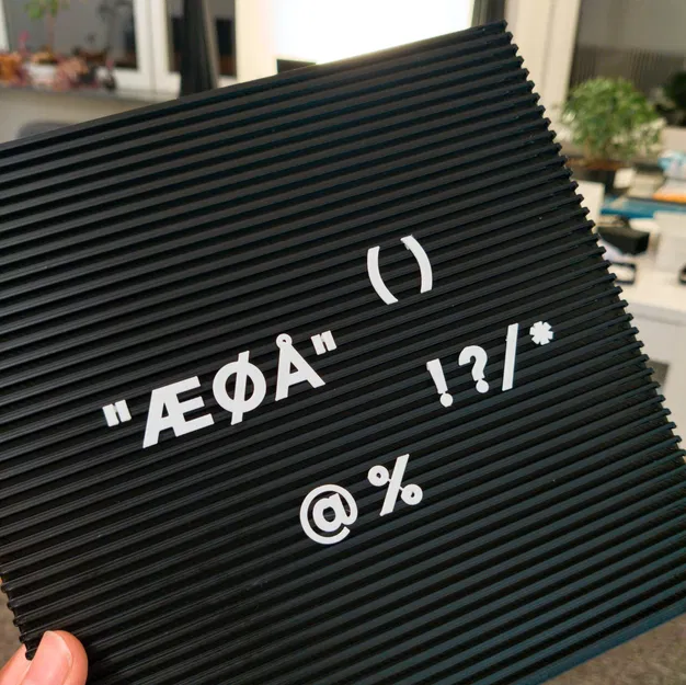 Bảng chữ cái đặc biệt ÆØÅ cho @flowalistik - Image 1