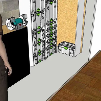 Tiroirs cho systainer và gabarits - ngăn kéo và gabarits định vị