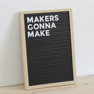 Bảng chữ cái in 3D hoàn chỉnh để trang trí tường