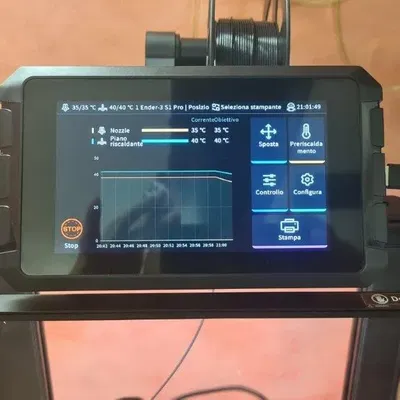 Giá đỡ SonicPad lắp trên đỉnh cho Ender 3 S1 Pro