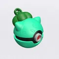 Móc khóa Pokeball Bulbasaur số 001 - Thumbnail 1