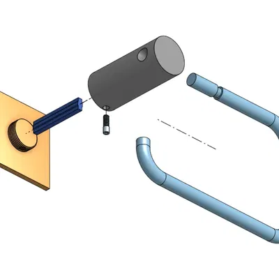Giá treo giấy vệ sinh thiết kế hiện đại