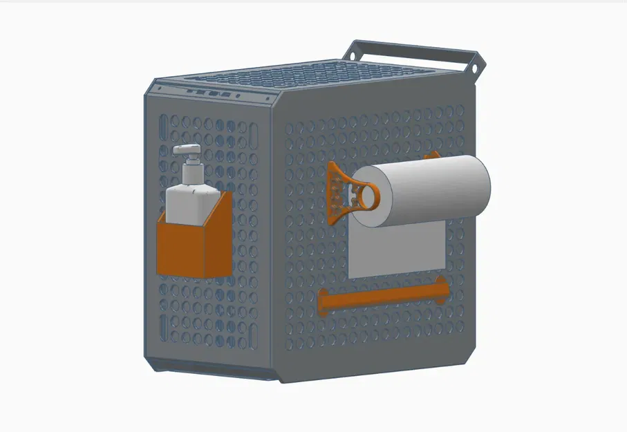 Phụ kiện khử trùng và giá đỡ giấy ăn cho máy tính - Image 1