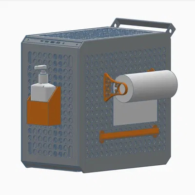 Phụ kiện khử trùng và giá đỡ giấy ăn cho máy tính