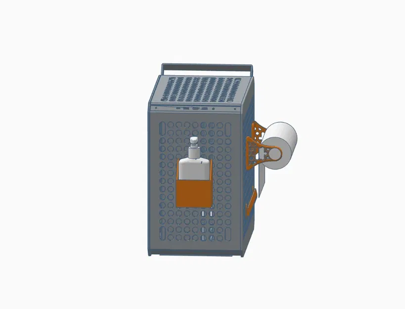 Phụ kiện khử trùng và giá đỡ giấy ăn cho máy tính - Image 2