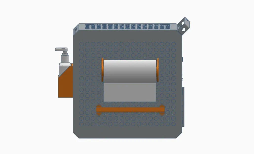 Phụ kiện khử trùng và giá đỡ giấy ăn cho máy tính - Image 3