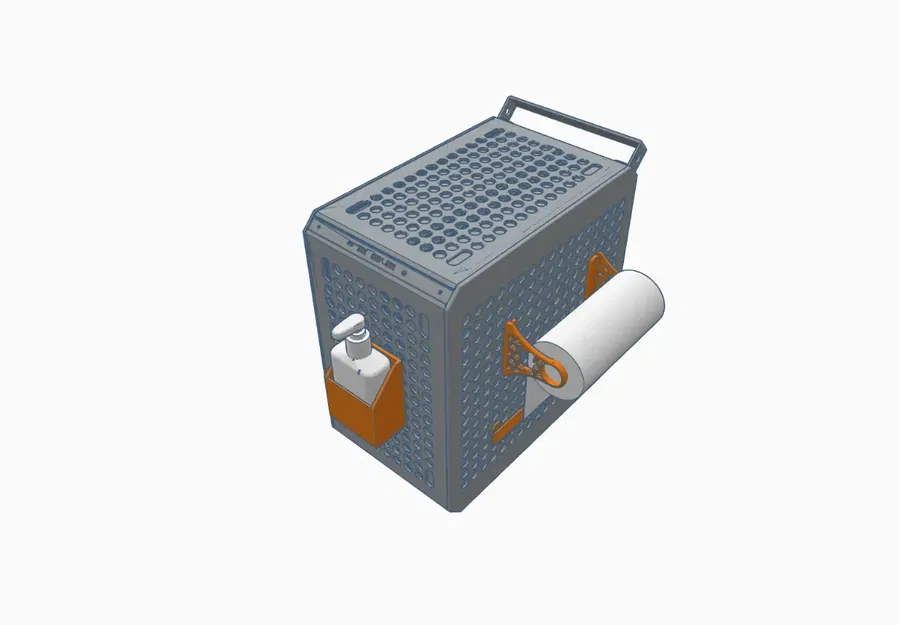 Phụ kiện khử trùng và giá đỡ giấy ăn cho máy tính - Image 4