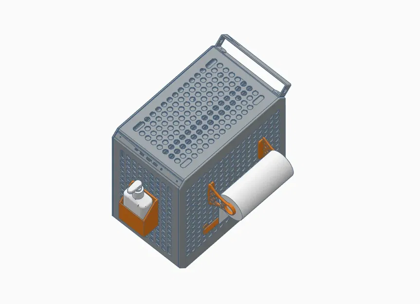 Phụ kiện khử trùng và giá đỡ giấy ăn cho máy tính - Image 6