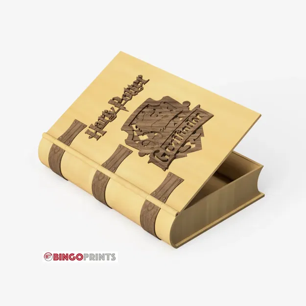 Hộp sách Harry Potter hình Gryffindor - Image 1