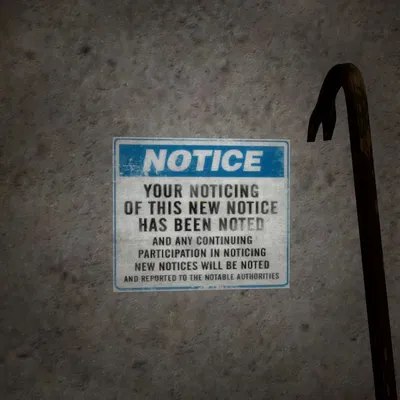 Biển báo Black Mesa hài hước