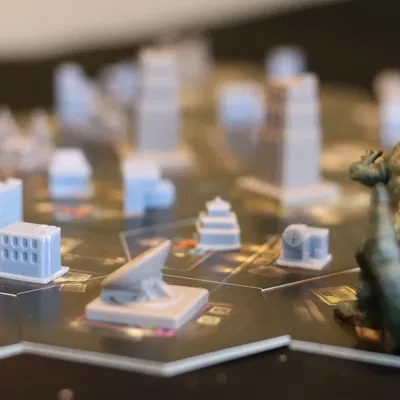 Nhà nhỏ độc đáo cho trò chơi Godzilla: Tokyo Clash