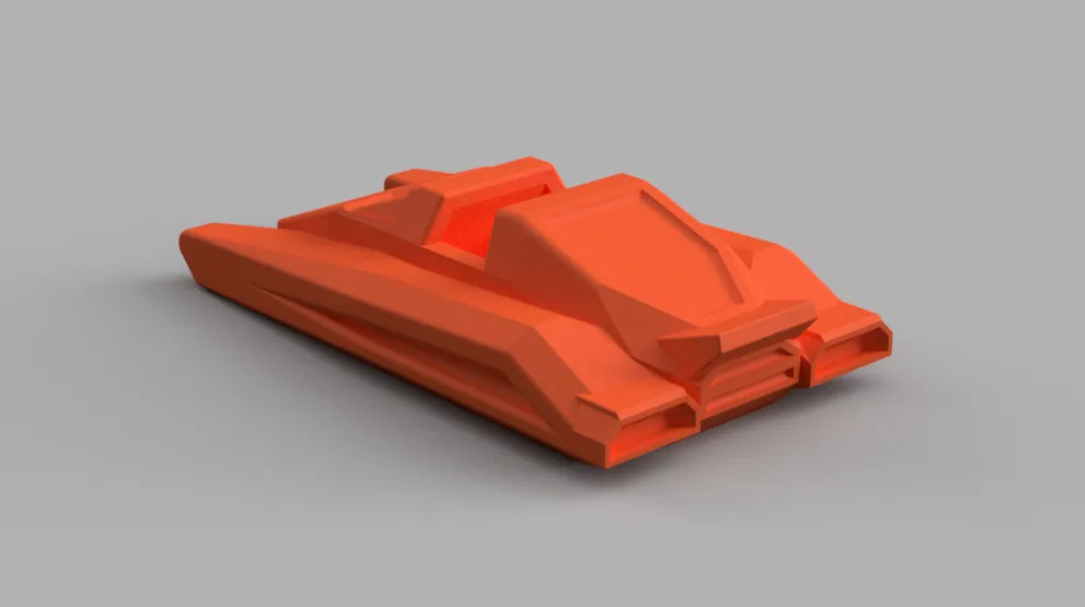 Mô hình xe đua không cần hỗ trợ chủ đề không gian - Image 1