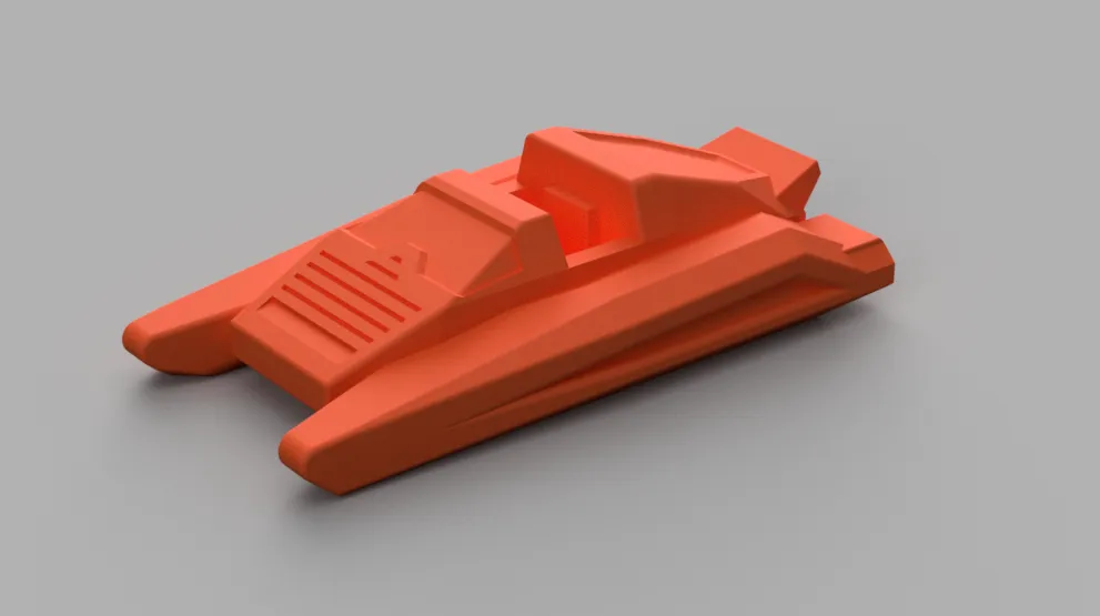 Mô hình xe đua không cần hỗ trợ chủ đề không gian - Image 2