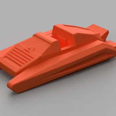 Mô hình xe đua không cần hỗ trợ chủ đề không gian