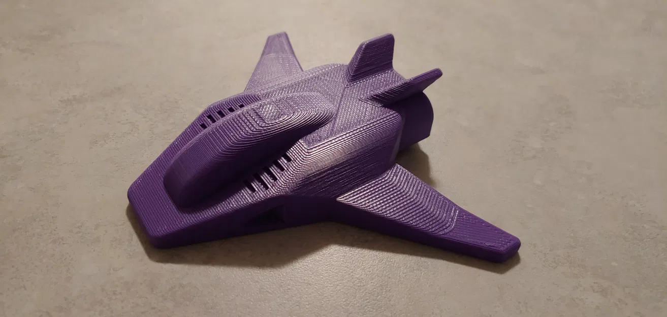 Mô hình đồ chơi tàu vũ trụ dễ in không cần hỗ trợ - Image 1