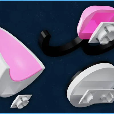 Phụ kiện thùng máy PC hình mặt mèo - Cooler Master QUBE 500