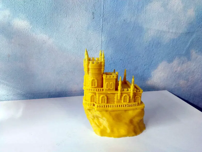 Lâu đài tổ chim yến bằng đá nghệ thuật - Image 1