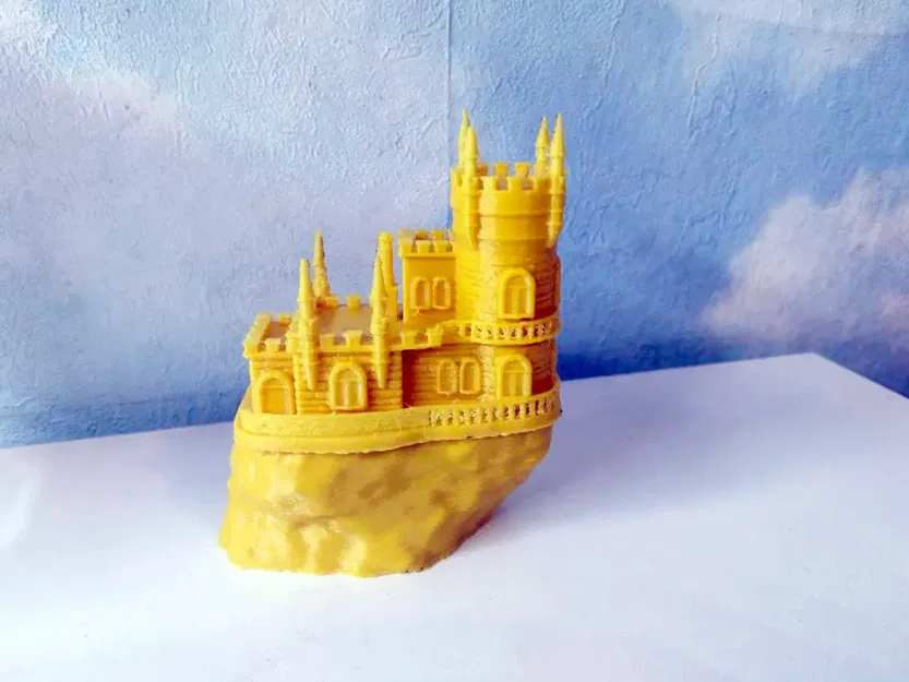 Lâu đài tổ chim yến bằng đá nghệ thuật - Image 2