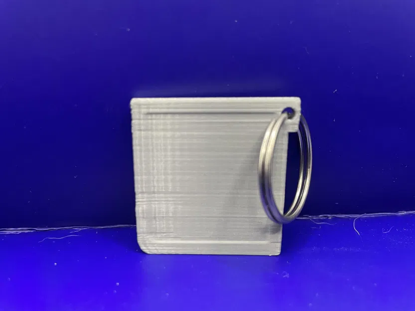 Móc khóa cartridge 3DS thiết kế trong Blender - Image 1