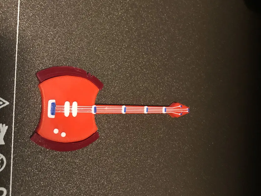 Đàn guitar bass rìu chiến đấu của Marceline - Image 3