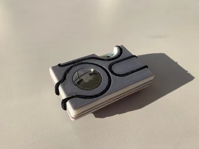 Ví đựng thẻ cải tiến với kênh giữ tóc bổ sung - Image 1