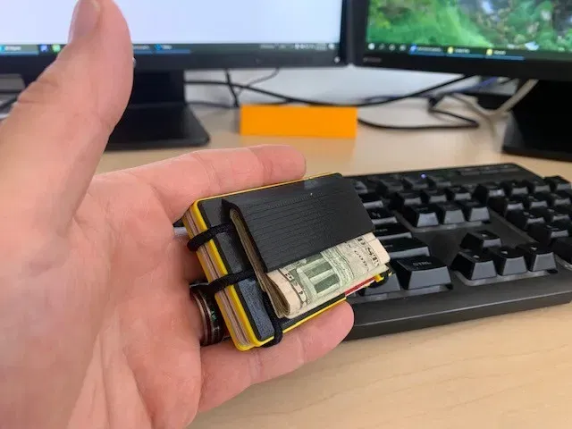 Ví đựng thẻ cải tiến với kênh giữ tóc bổ sung - Image 3