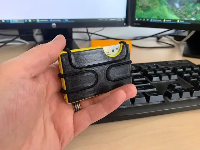 Ví đựng thẻ cải tiến với kênh giữ tóc bổ sung - Image 4