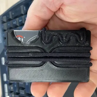 Mô hình ví microridge của Justin với thiết kế tinh chỉnh