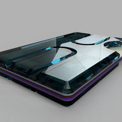 Ví đựng tiền Ridge tự làm bằng nhựa resin