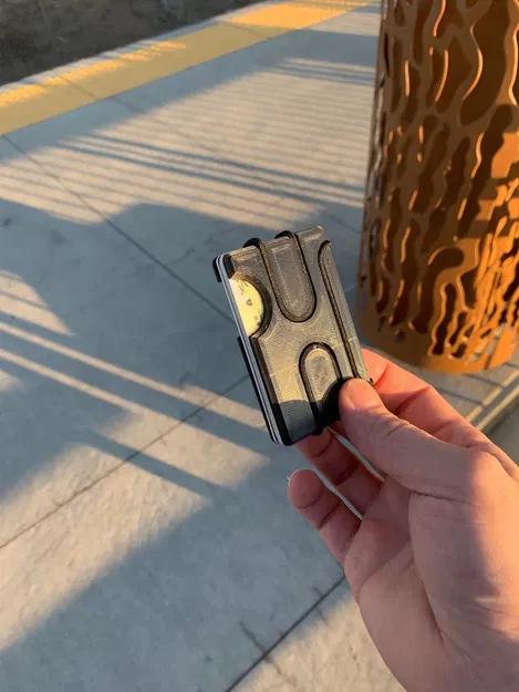 Ví đựng thẻ cải tiến với kênh giữ tóc bổ sung - Image 5