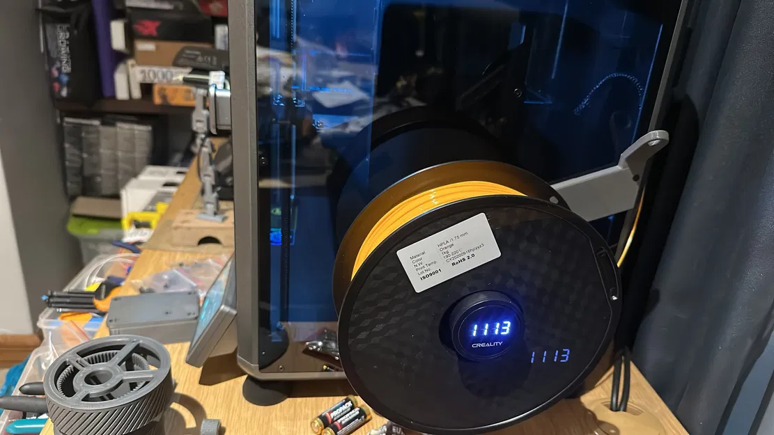 Giá đỡ cuộn filament số Creality K1 đã chỉnh sửa - Image 1