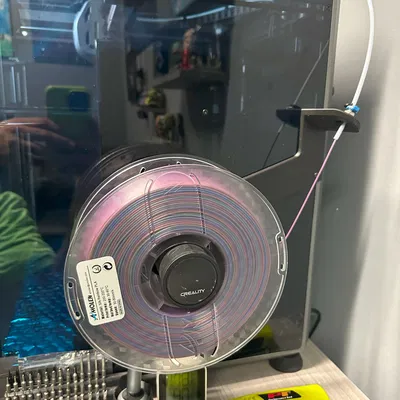 Giá đỡ cuộn filament số K1 Max bên phải với hướng dẫn PTFE