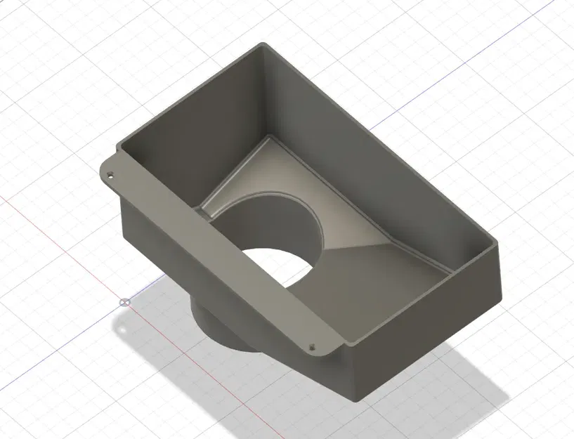 Khay chứa chất thải Bambu P1/X1 gắn tường cho máy in 3D - Image 1