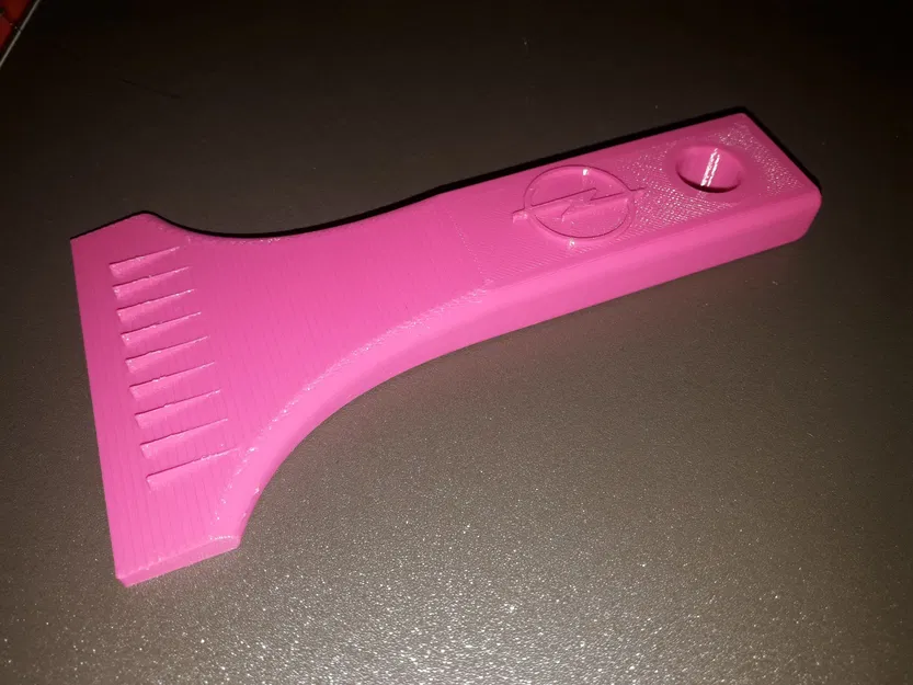 Công cụ cào tuyết cho xe Opel Corsa màu hồng - Image 3