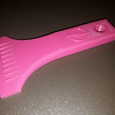 Công cụ cào tuyết cho xe Opel Corsa màu hồng