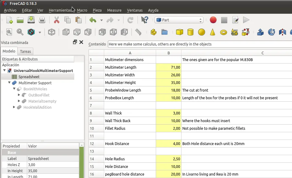 Giá đỡ đồng hồ vạn năng cho bảng treo Skadis và Livarno - Image 2