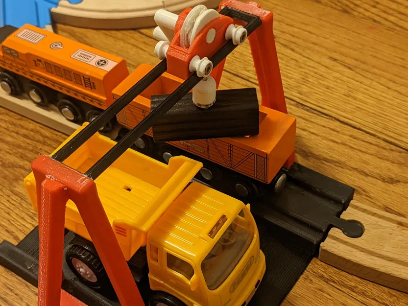 Cần cẩu gantry nhỏ cho xe tải và tàu hỏa Brio - Image 2