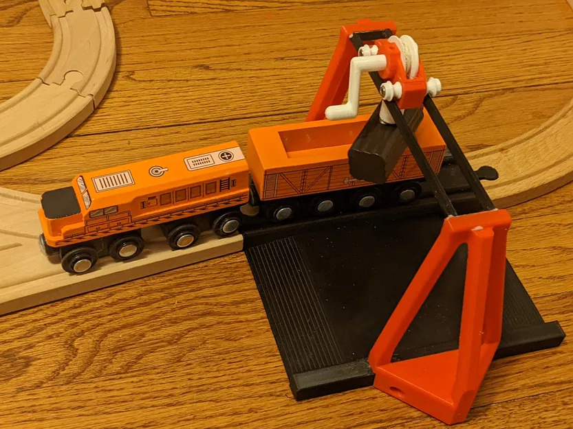 Cần cẩu gantry nhỏ cho xe tải và tàu hỏa Brio - Image 4