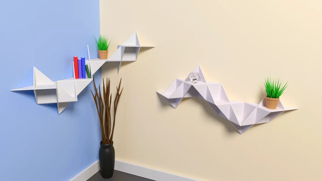 Giá đỡ hình tam giác lắp vào tường độc đáo - Image 1