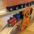 Giàn nâng độ cao gấp đôi cho tàu gỗ - Tương thích Brio - Thumbnail 2