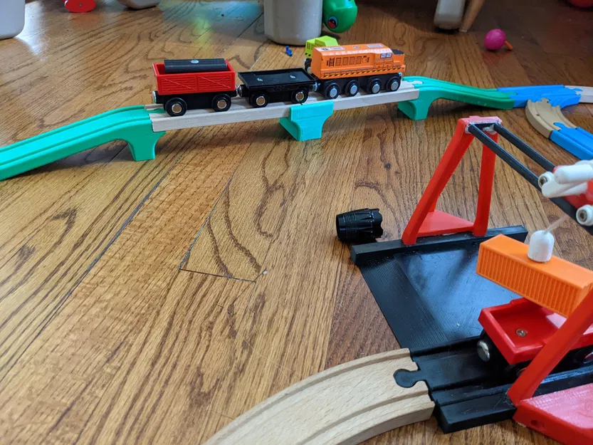 Cầu thấp cho tàu gỗ - Tương thích với Brio - Image 2