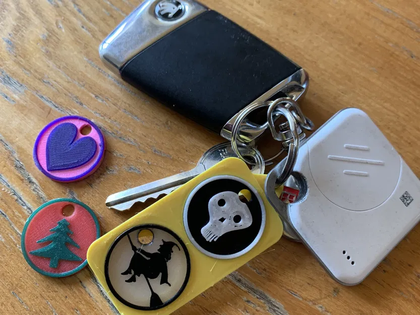 Giá đỡ chìa khóa cho token xe đẩy mua sắm - Image 1